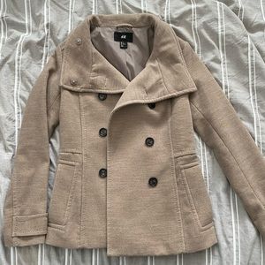 H&M Tan Peacoat